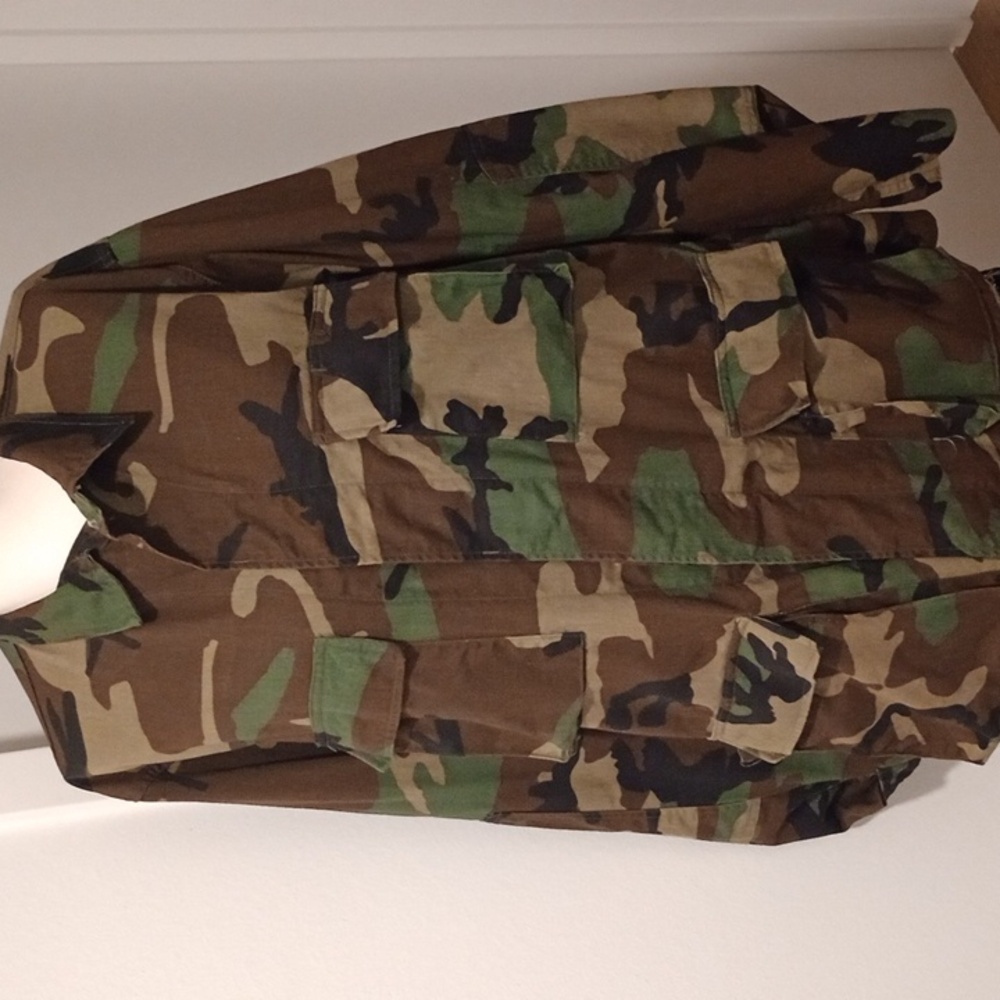 Women's, Men's Camouflage U.S. Military Jump Jacket